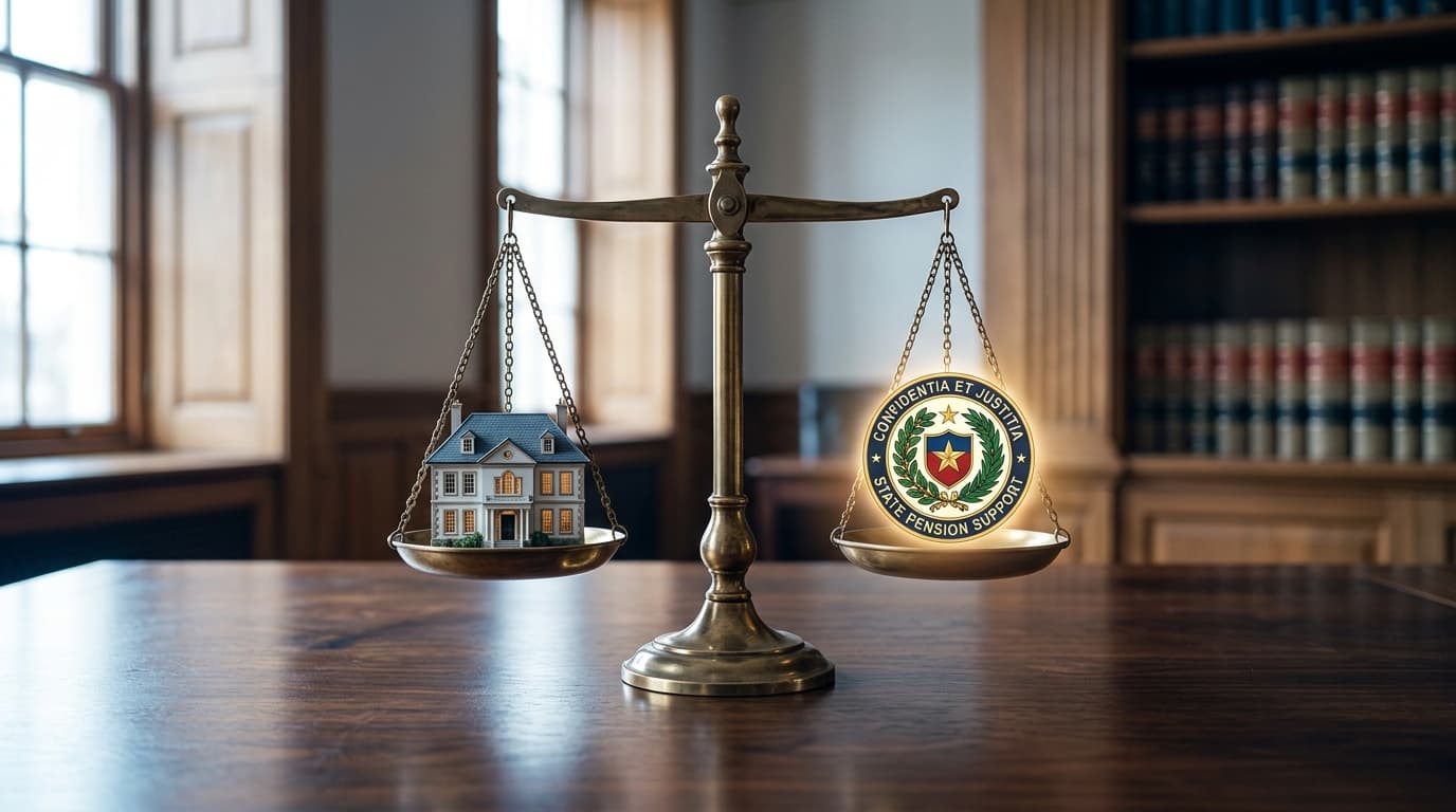 A set of scales symbolising legal certainty and the protection of legitimate expectations around state subsidy in the Altersvorsorgedepot.
